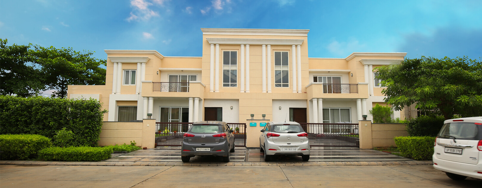 Modern home setting